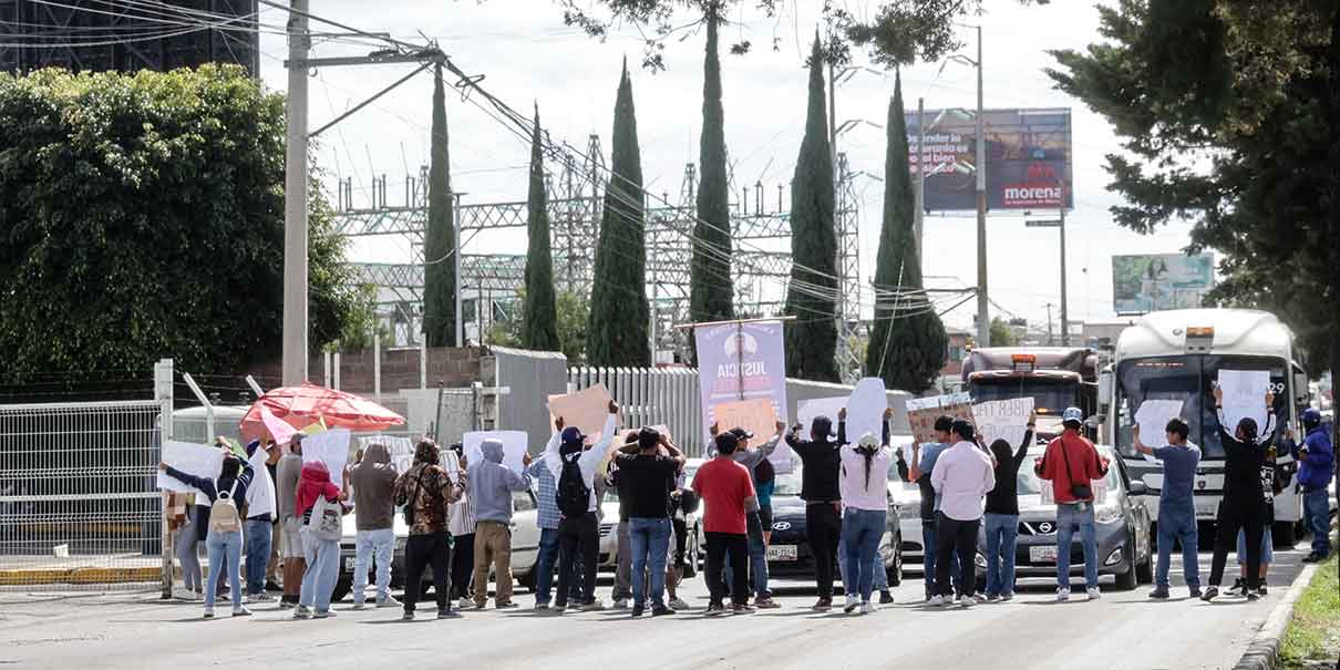 Los amigos y familiares bloquearon la 11 Sur