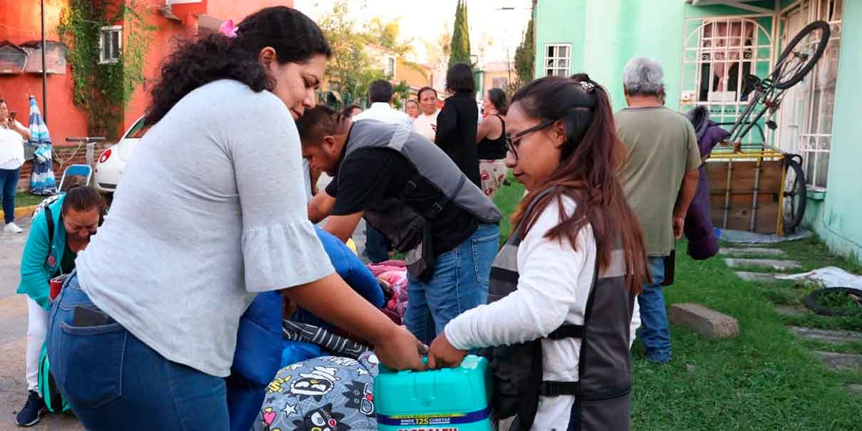 Afectados en Santorum