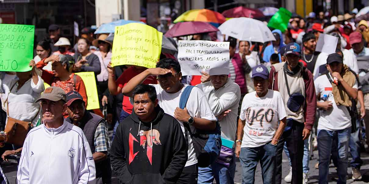 Comerciantes exigen la intervención de las autoridades