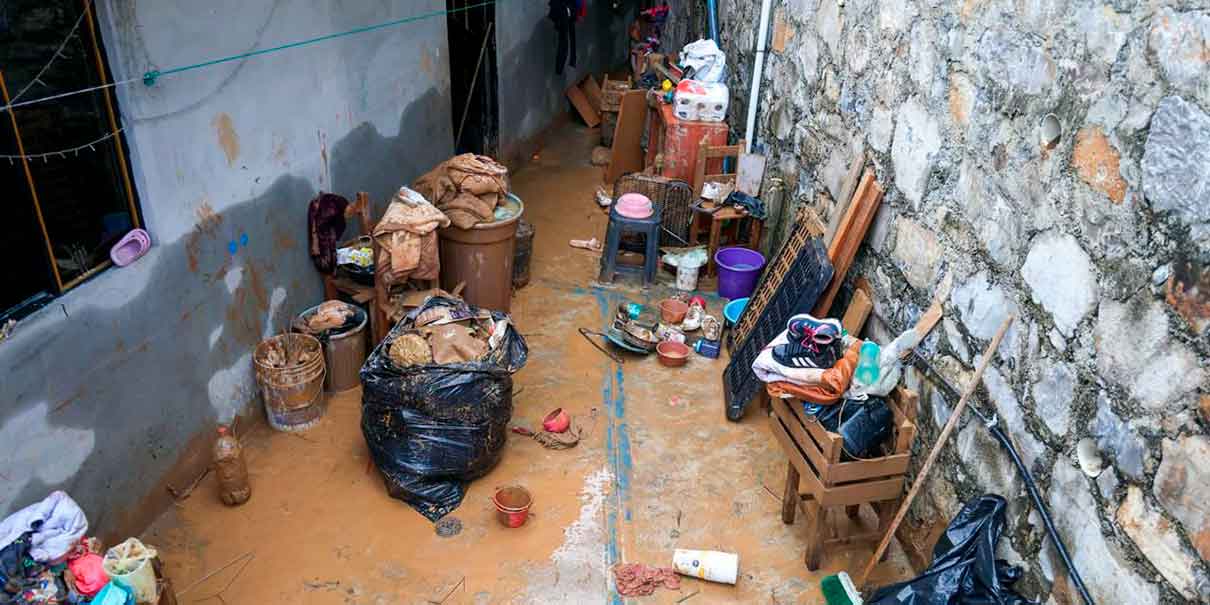 Afectaciones por lluvias