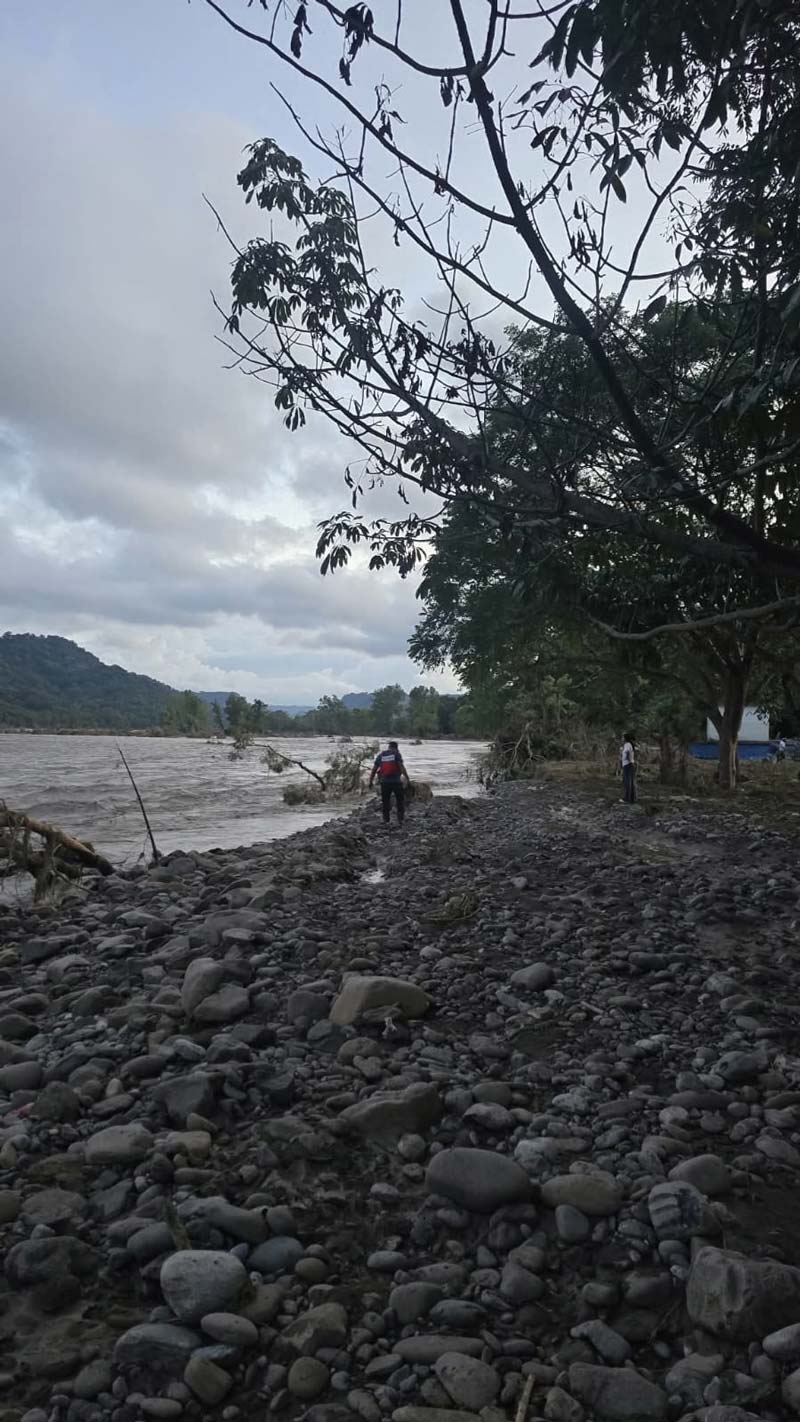 Tormenta Jerry deja caminos destruidos y viviendas afectadas en Venustiano Carranza