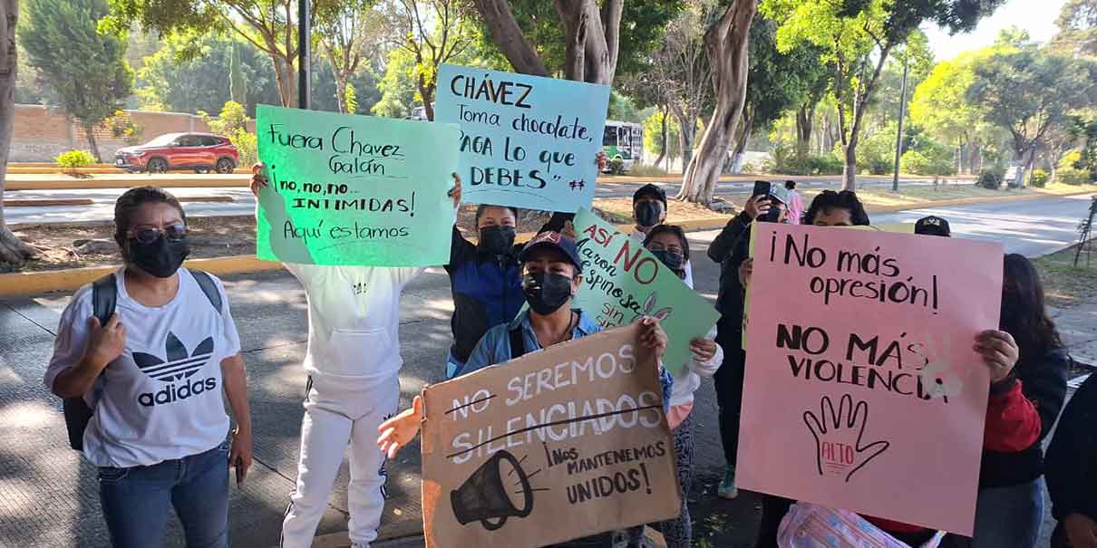 Trabajadores protestan