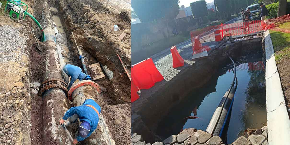 Trabajos de Agua de Puebla
