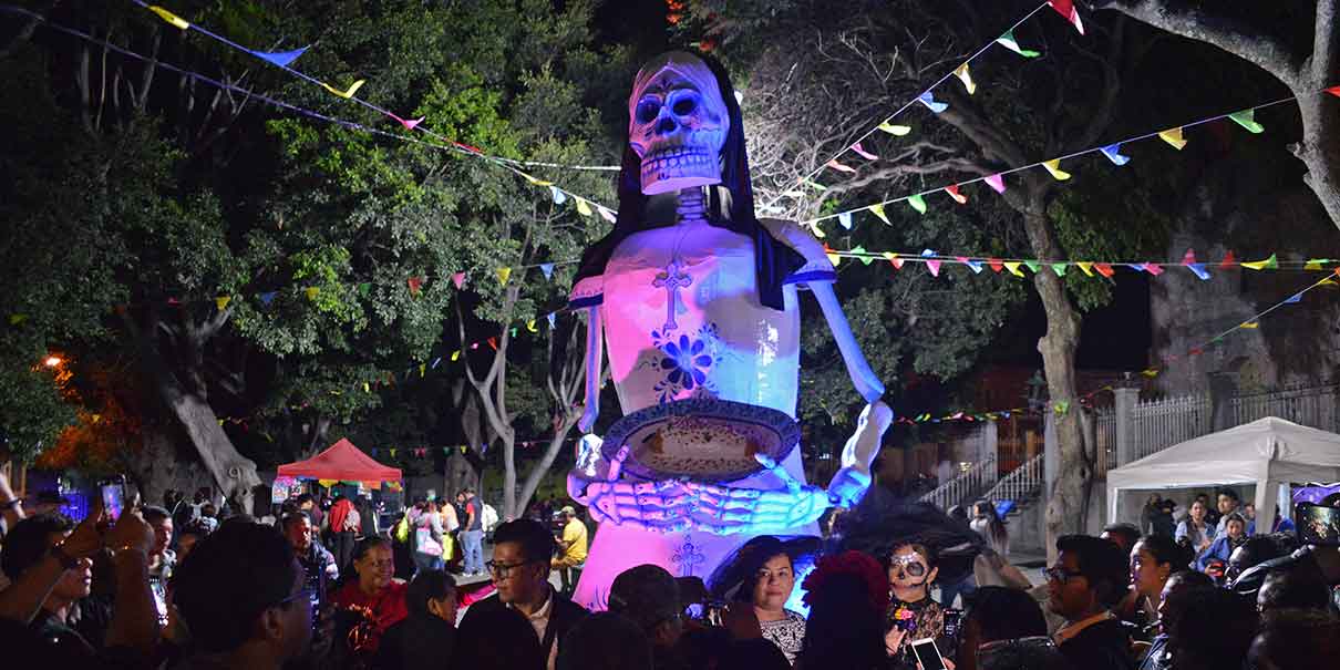 Valle de catrinas en Atlixco