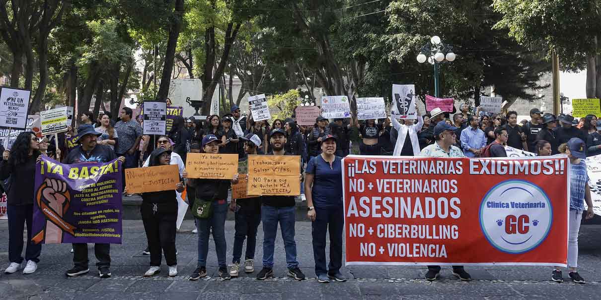 Veterinarios poblanos se sumaron a petición de seguridad
