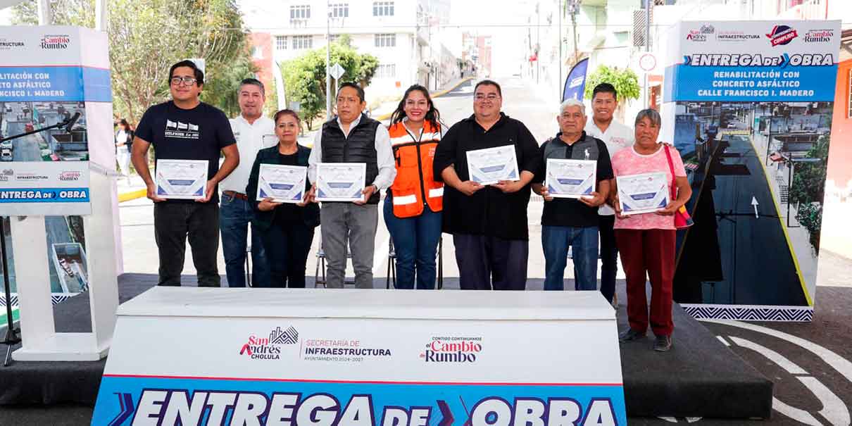 Rehabilitación de calle