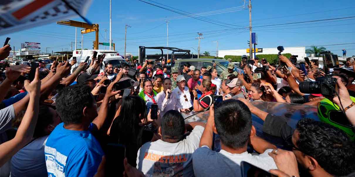 Claudia Sheinbaum recorridos