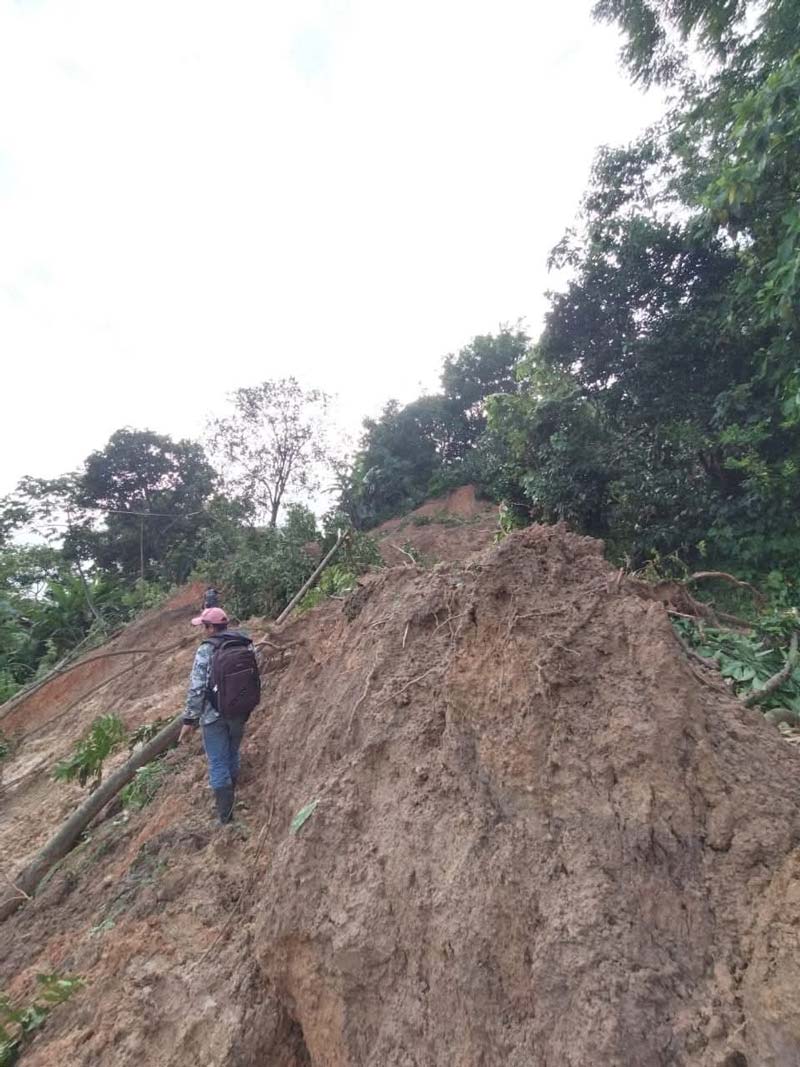 Tlacuilotepec incomunicado tras la tormenta Jerry: daños en puentes, viviendas y caminos