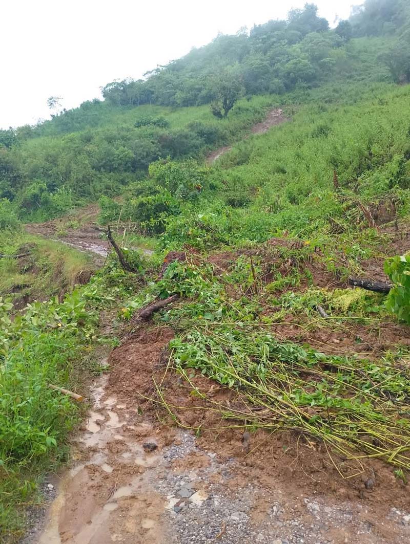 Tlacuilotepec incomunicado tras la tormenta Jerry: daños en puentes, viviendas y caminos