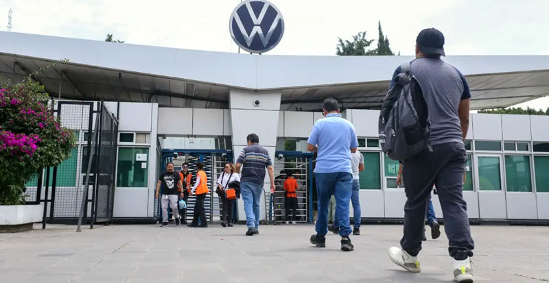 Las votaciones en Volkswagen de México, en Cuautlancingo, concluirán a las 18:00 horas.