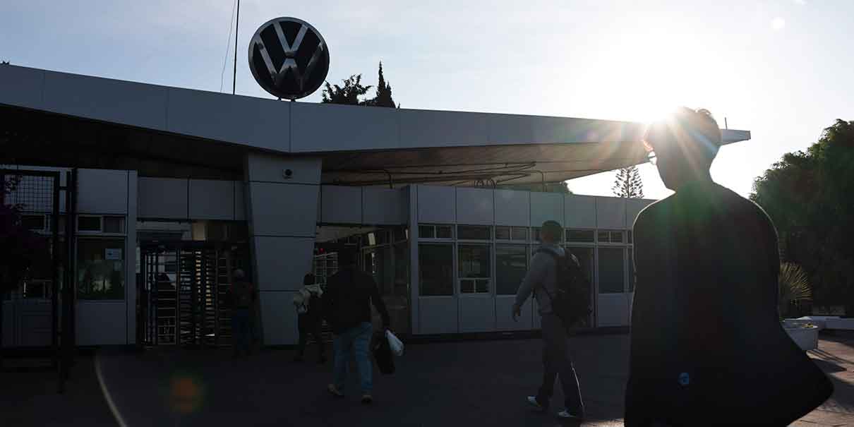 Volkswagen planta en Puebla