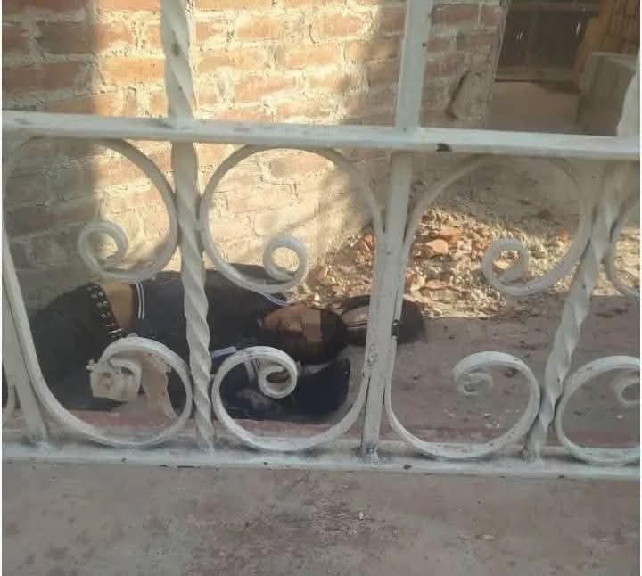 delincuente desangrado