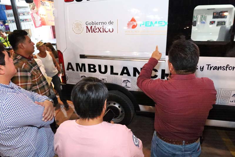 Nueva ambulancia llega a la Sierra Norte de Puebla gracias a Pemex