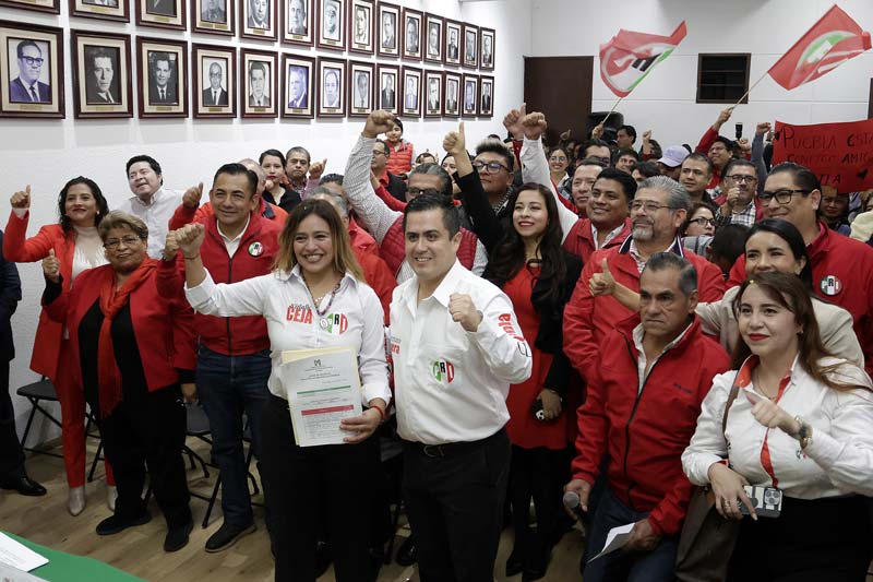 Xiltlalic Ceja y Rivera Nava, liderarán al PRI estatal; 2027, su primer reto