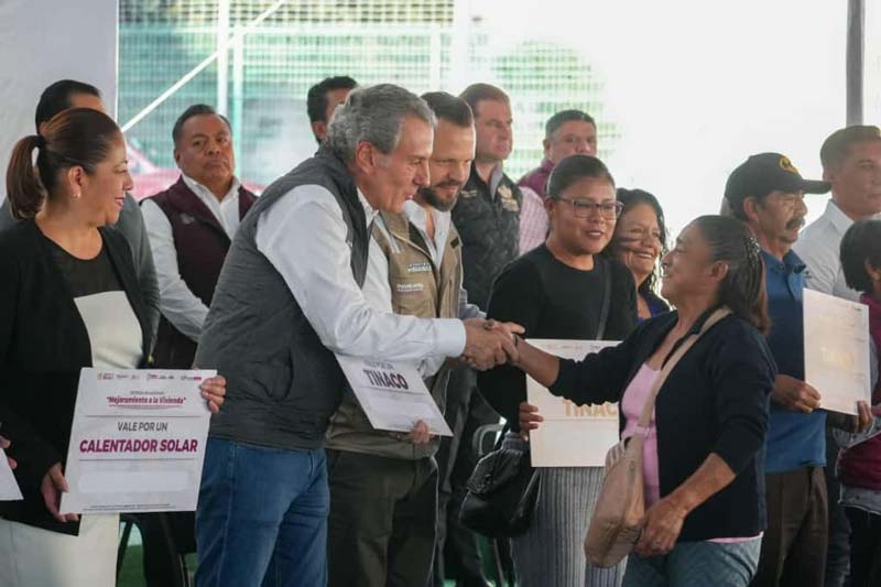 José Chedraui entregó equipamientos sustentables en zonas de alta marginación