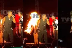 ¡Fuego! ¿Qué ocurrió durante el show de ‘Ilegales’ en Monterrey? 