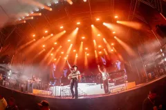 A reventar el Teatro del Pueblo con Morat; una locura musical su concierto 