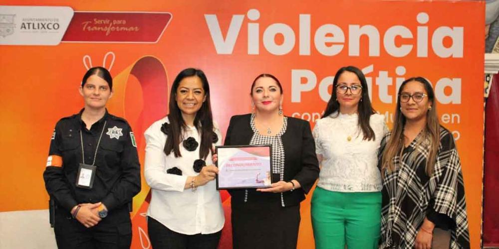 En Atlixco se impulsa erradicar la violencia política en razón de género