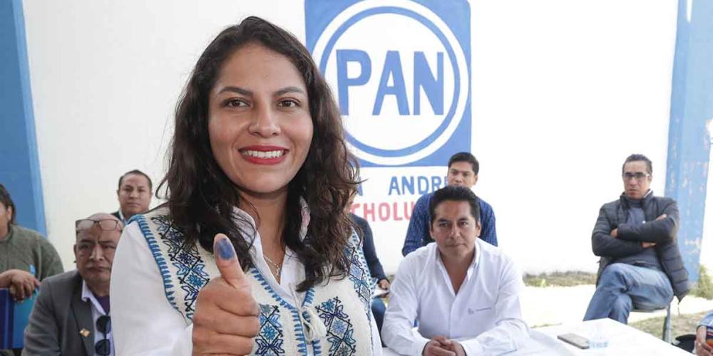 LEGAL. Con 434 votos, Guadalupe Cuautle candidata a la alcaldía de San Andrés Cholula