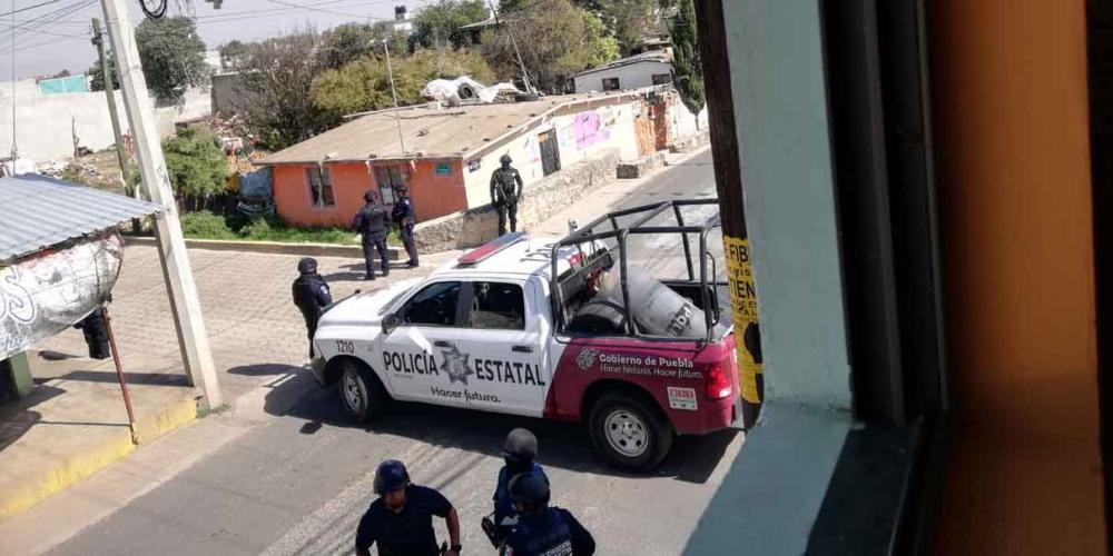 Alerta a pobladores movilización policiaca en Serdán