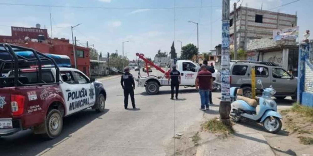 Candidato morenista de Amozoc solicitó protección tras ser baleada su camioneta