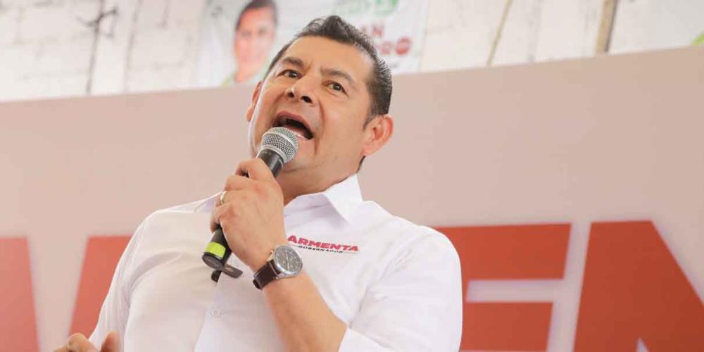 El triunfo de Morena en Puebla es irreversible, advirtió Armenta a opositores