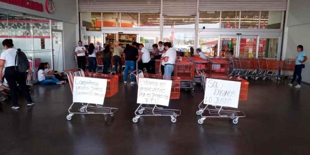 En Puebla DESPIDEN a trabajadores de Soriana tras exigir pago justo de utilidades