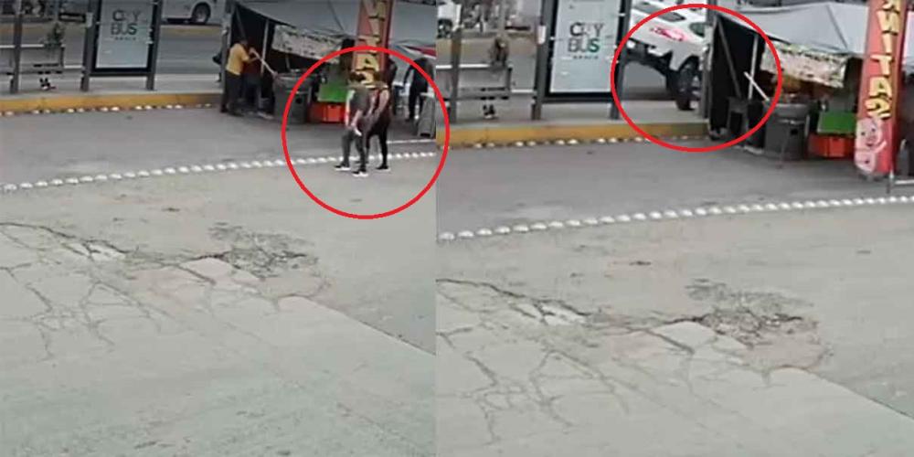 VIDEO. Conductor ebrio atropell4 y MAT4 a dos hermanas en parada de Oaxaca