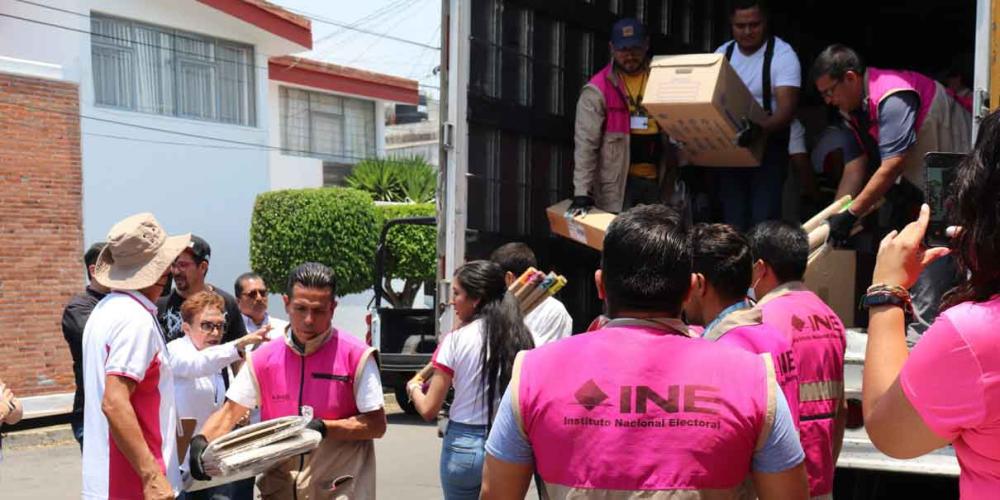 Puebla recibió más de un millón de boletas electorales para elección federal 