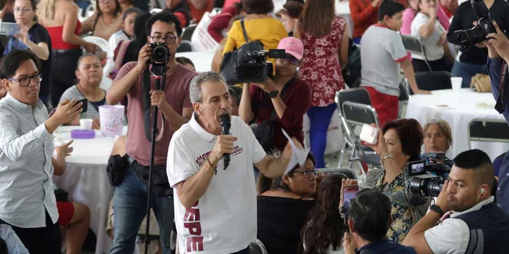 Hasta con 2 dígitos de diferencia, Pepe Chedraui dice que ganará la alcaldía de Puebla 