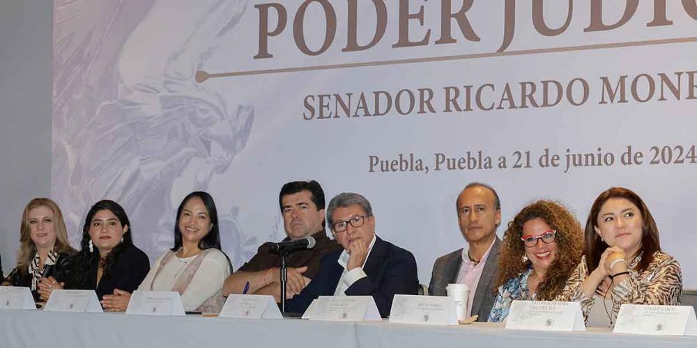 Monreal anuncia en Puebla la Agenda Legislativa de Sheinbaum: Reforma Judicial y más
