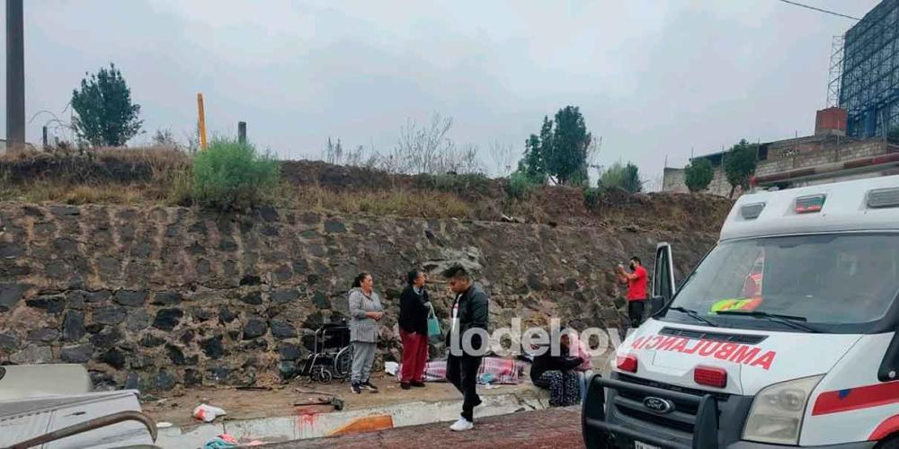 Accidente en la México-Puebla deja un muerto y cinco heridos
