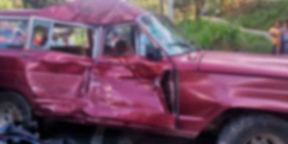 Motociclista resulta herid0 durante colisión con camioneta en Xicotepec