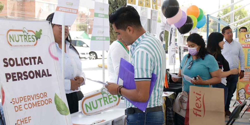 Durante mayo, Puebla reporta disminución de desempleo 