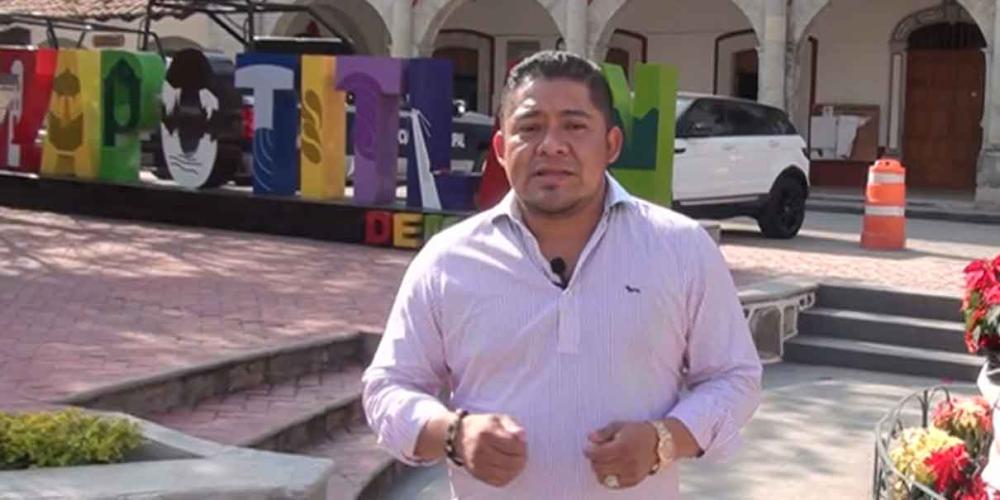 Soy inocente y me quieren perjudicar, clamó en un VIDEO el edil de Zapotitlán