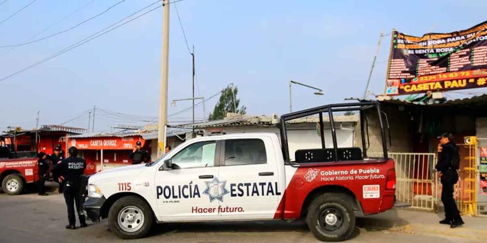 Hallan deshuesadero de autos robados en Atlixco; hubo un detenido