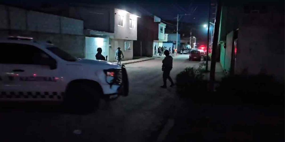 Se enfrentaron policías y criminales en Amozoc, un muerto y dos lesionados