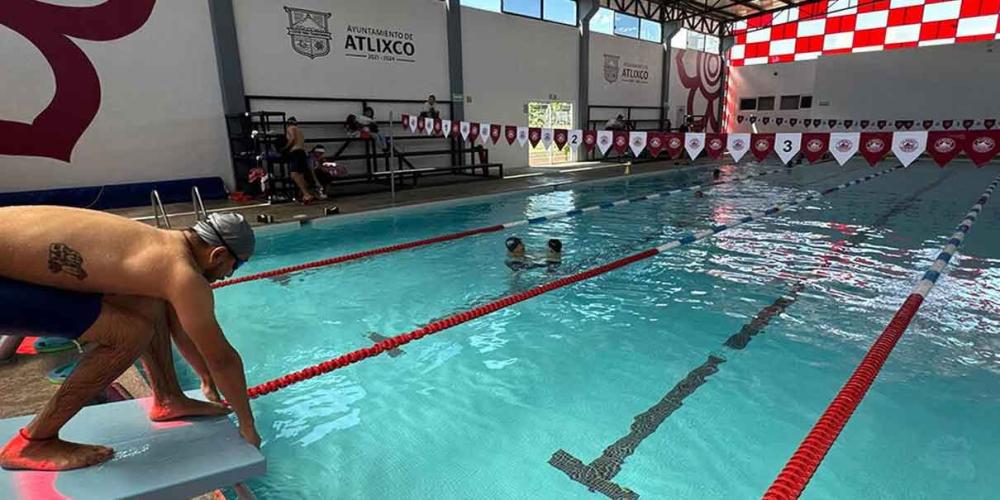 ESTE SÁBADO estrenan la alberca semiolímpica de Atlixco con gran competencia