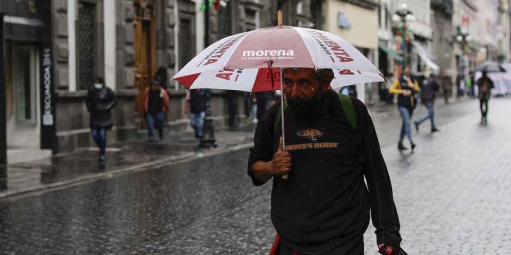 El frente frío 2 traerá lluvias y viento para Puebla