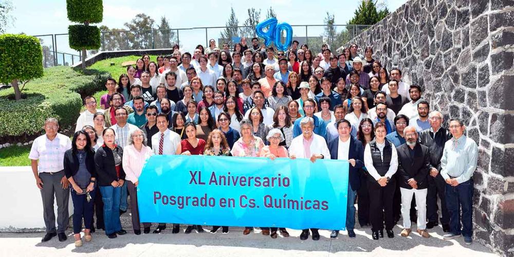 Posgrado en Ciencias Químicas de la BUAP cumple 40 años de hacer ciencia