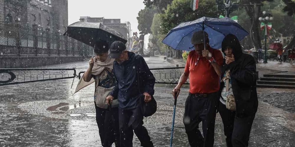 Continuarán lluvias intensas en estos estados