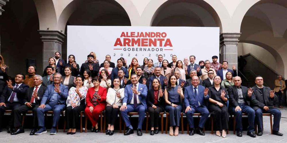 Armenta asegura que Puebla contribuirá al desarrollo del proyecto de Nación