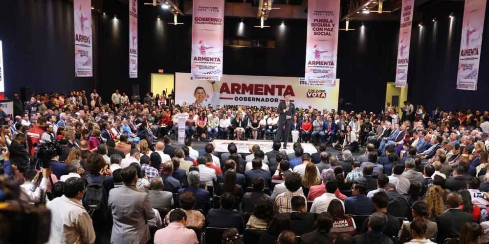 Armenta: Honrar la confianza de los poblanos, un compromiso de gobierno