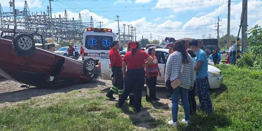 Borracho atropelló a madre e hija en Tehuacán; quedó detenido