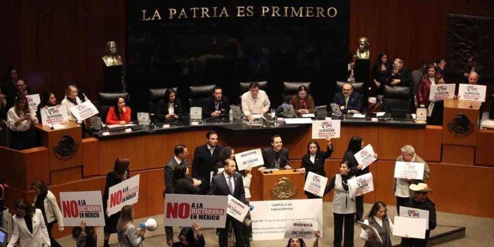 Senado aprueba reforma que impide impugnar cambios constitucionales