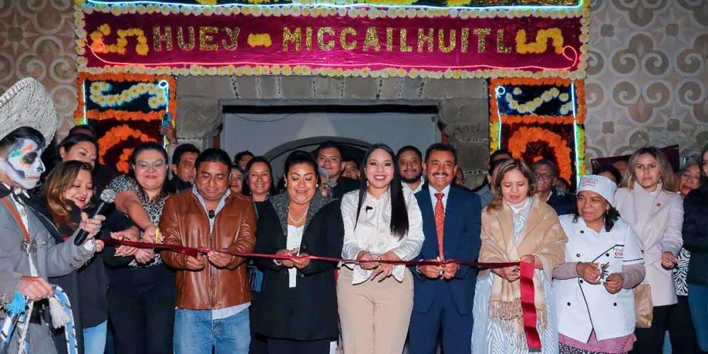 San Pedro Cholula inicia la Gran Fiesta de los Muertos con el Huey Miccailhuitl