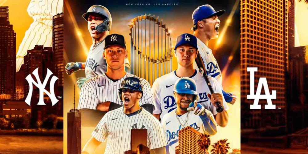 Yankees y Dodgers disputarán la Serie Mundial