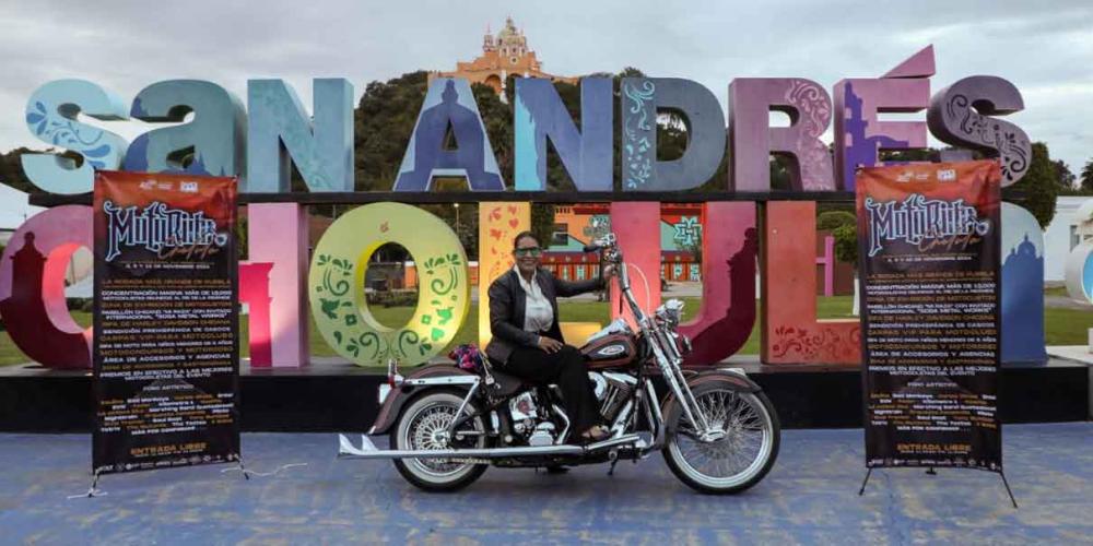 Inauguran el Motoride Fest 2024 en San Andrés Cholula