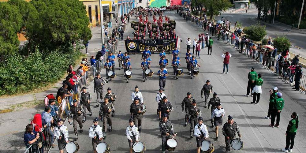 8 mil alumnos de 23 planteles desfilarán el 20 de noviembre