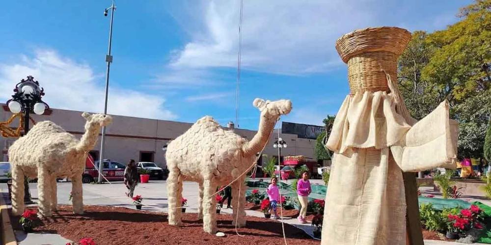 Ven a conocer el monumental nacimiento en Huaquechula